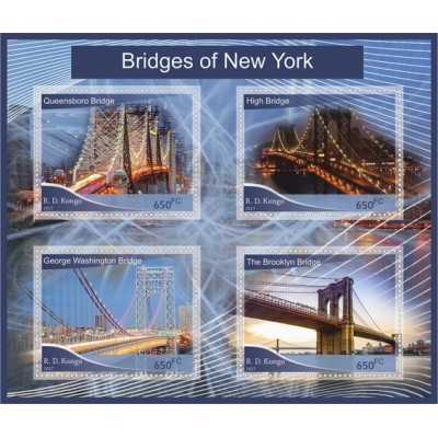 Архитектура Мосты Нью-Йорка